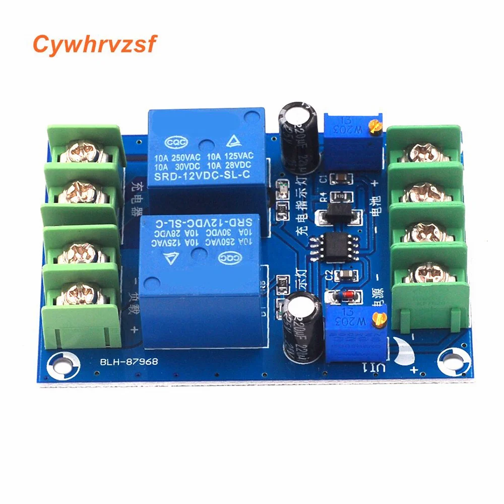 12V 10A Automatic Switching Power Supply Module Power Failure Auto Cut Off Battery Charging Control Circuit Breakder Board