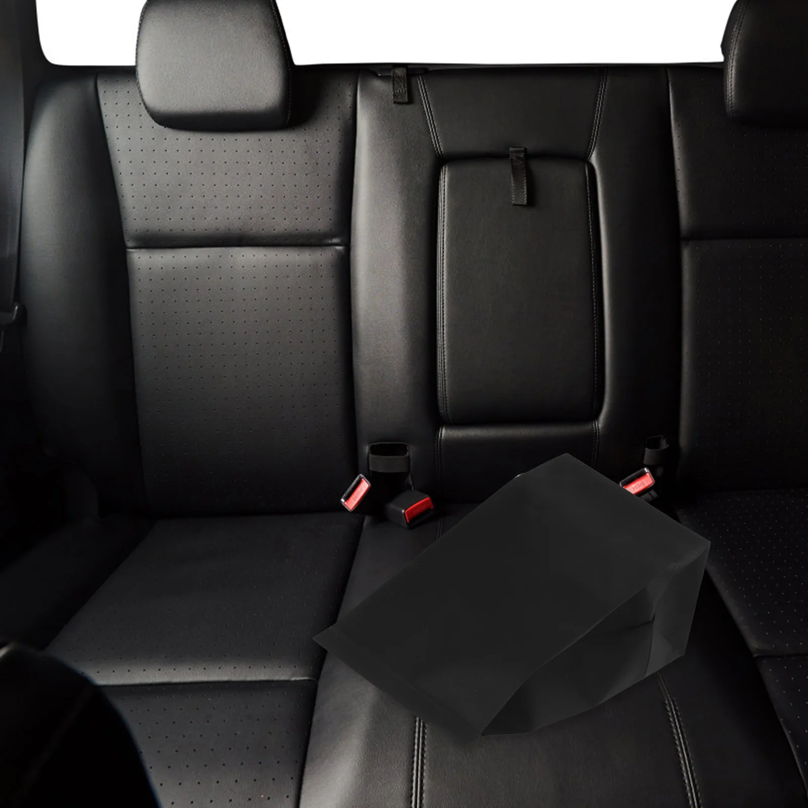 

12pcs Aviation Vomit Bags Disposable Travel Waste Leakproof Lightweight Kraft Paper Sickness Car Train Emesis Bags