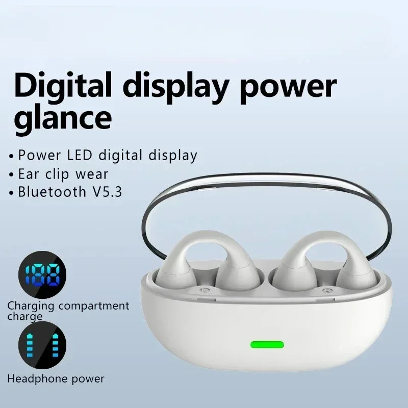 S22 TWS Touch Mini Earclip Earplug Berkualitas Tinggi Anti Keringat Audio HD Headphone Nirkabel Bluetooth