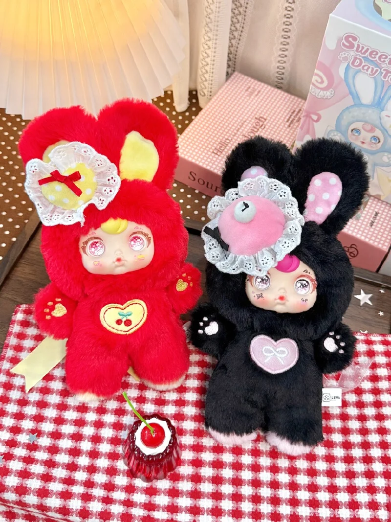 Süße Yumi Sweetheart'S Day Tasting Series Plüsch Blind Box One Mouth Sweetheart Doll Büro Desktop Dekoration Trendige Spielzeuge Geschenke
