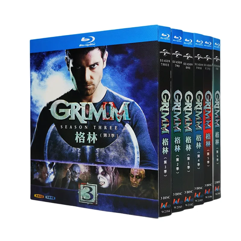 Grimm Staffel 1-7 Blu-ray-Scheibe