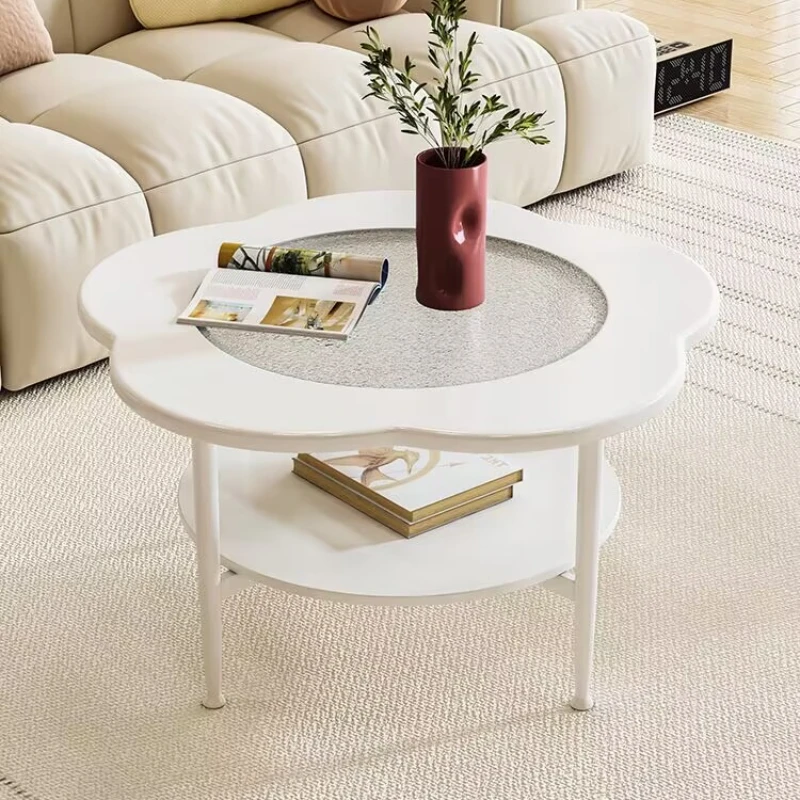 Hardcover Nordic Coffee Table Living Room Design Modern Coffee Tables Small Floor Table Basse En Verre Furniture For Home