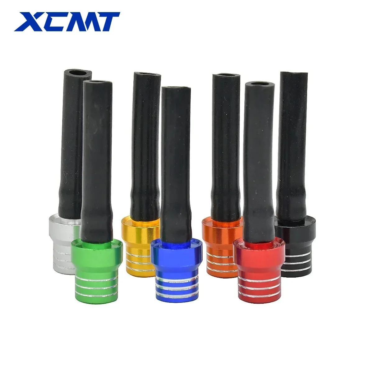 Motorcycle Gas Fuel Cap Single Way Valves Vent Breather Hoses Tubes For Motocross ATV Quad Dirt Pit Bike Fuel Tank Breather Pipe