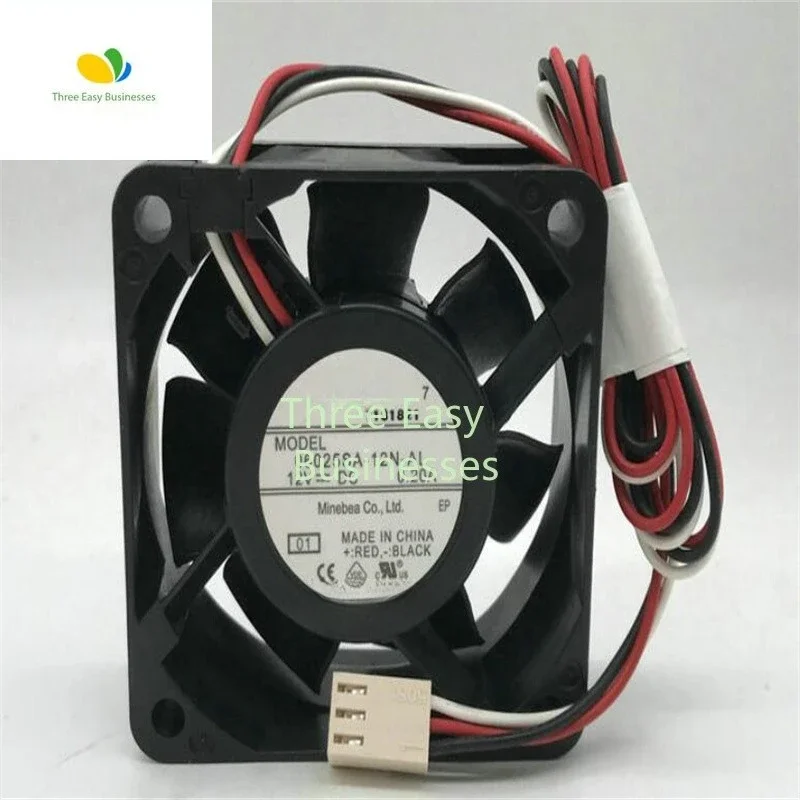 

Original 06025SA-12N-AL 12V 0.20A 6025 6CM three-wire cooling fan