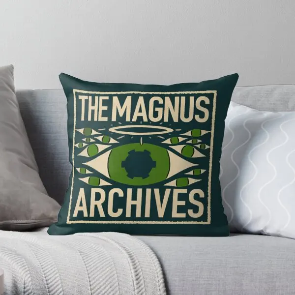 The Magnus Archives Vintage  Printing Throw Pillow Cover Office Fashion Cushion Decor Case Home Bed Pillows not include One Side