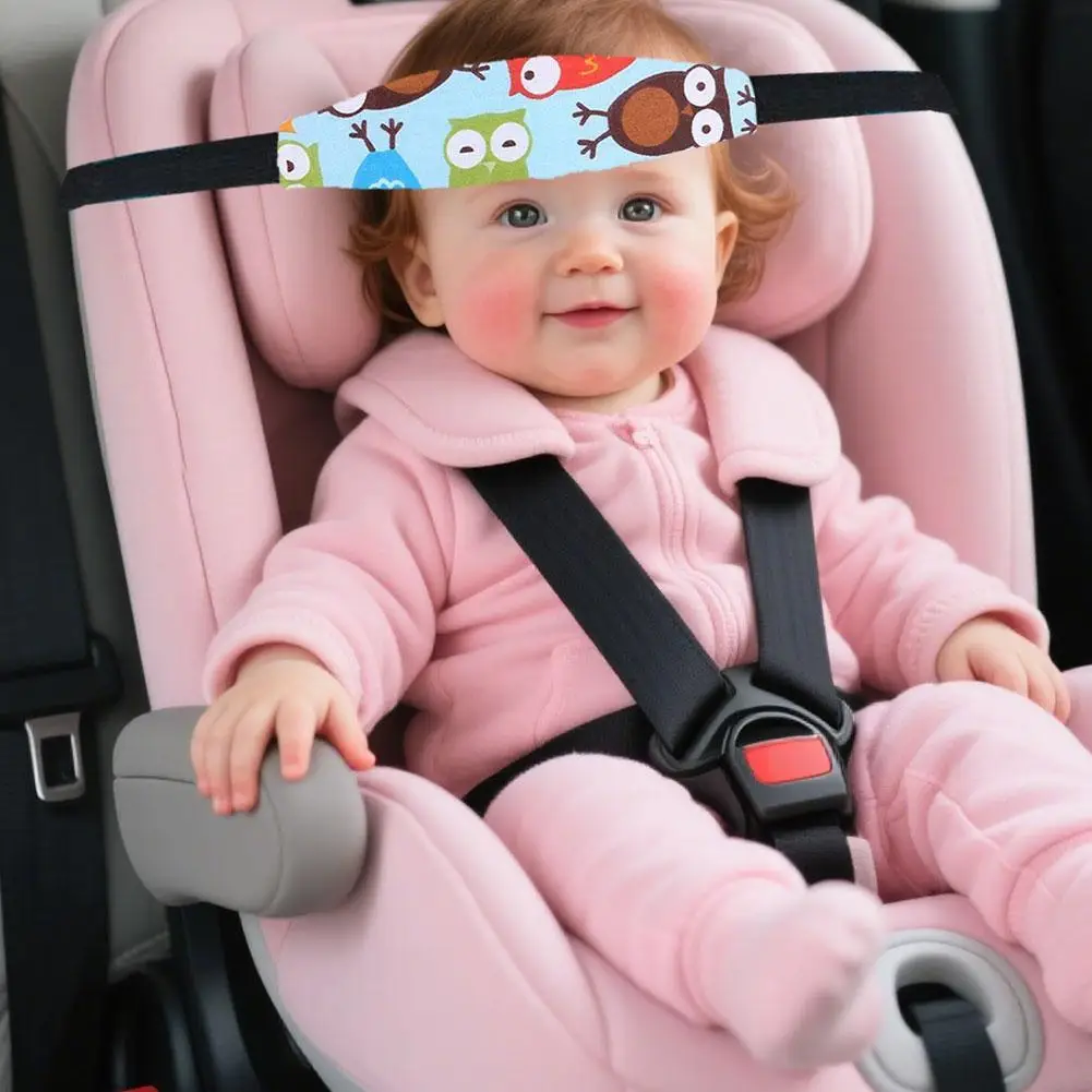 

Детское автокресло, ремень для поддержки головы, позиционер для сна для малышей, безопасные подушки, крепление для головы, регулируемое автокресло для ребенка H9V0