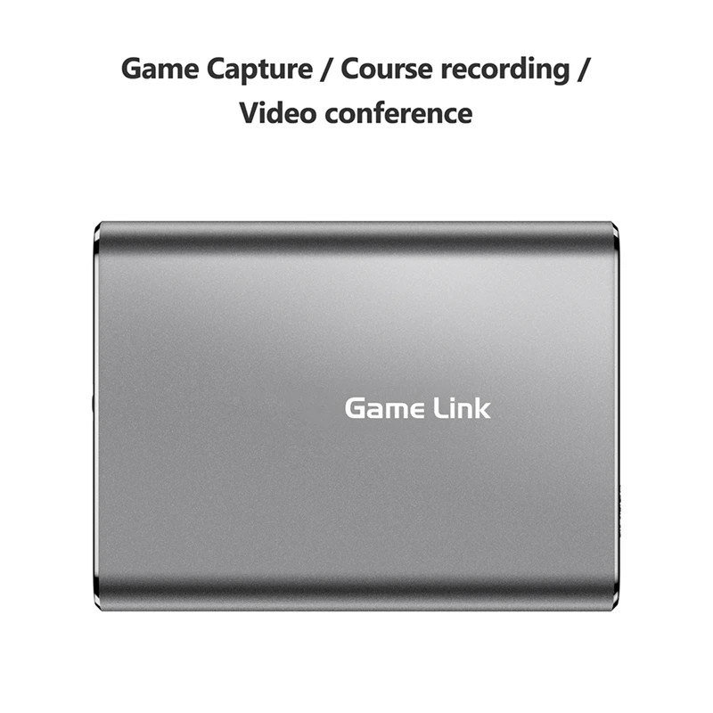 -Compatible Video Capture Grabber Card 4K 60Hz Plate USB3.0 UVC YUY2 Recorder Game Video Capture Box For Live Stream PC