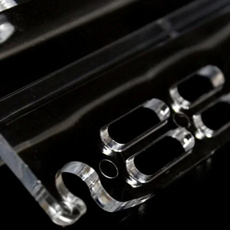 1PCS New Aquarium Plant Tools Storage Rack Acrylic Holder for Tweezer Scraper Scissor Fish Tank Water Grass Cleaning Tool Holder - view 6