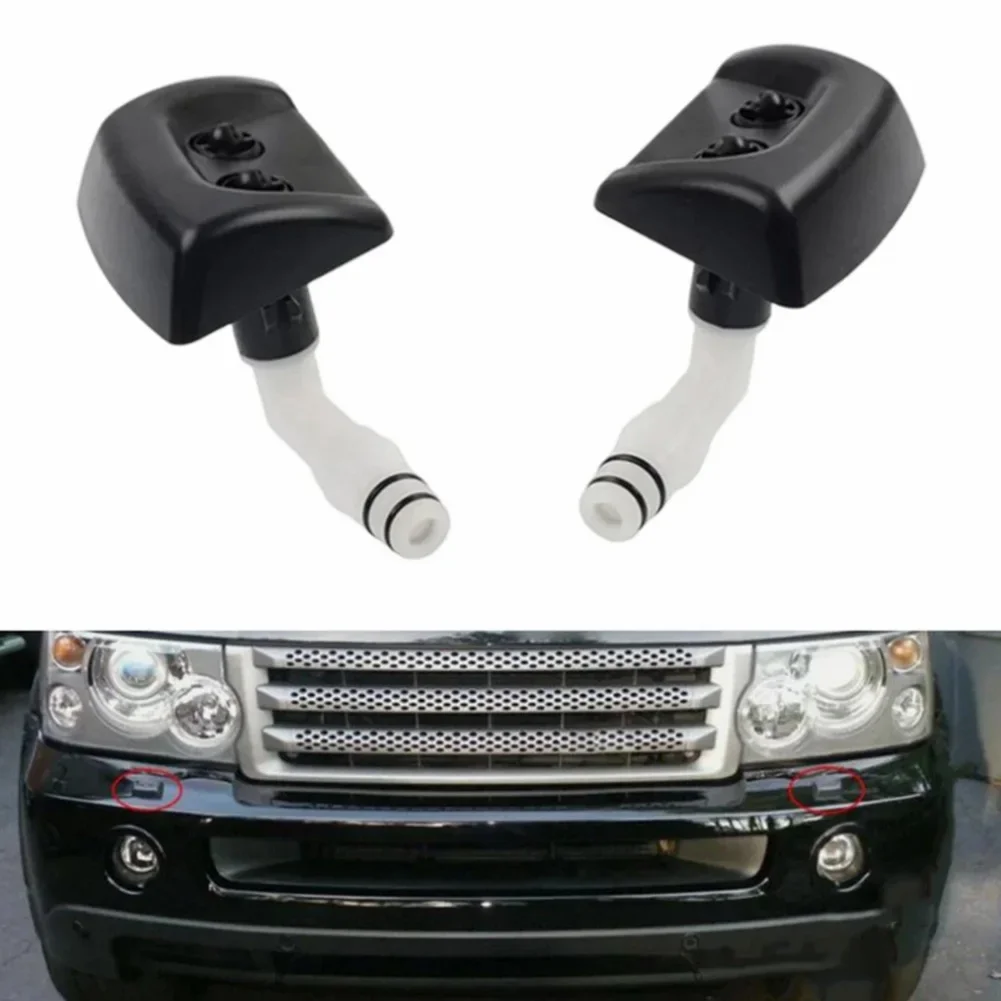 2PCS Front Headlight Head Lamp Wiper Washer Jet Sprayer  For Land Rover For Range Rover Sport 2006-2009 DNJ500100 DNJ500110