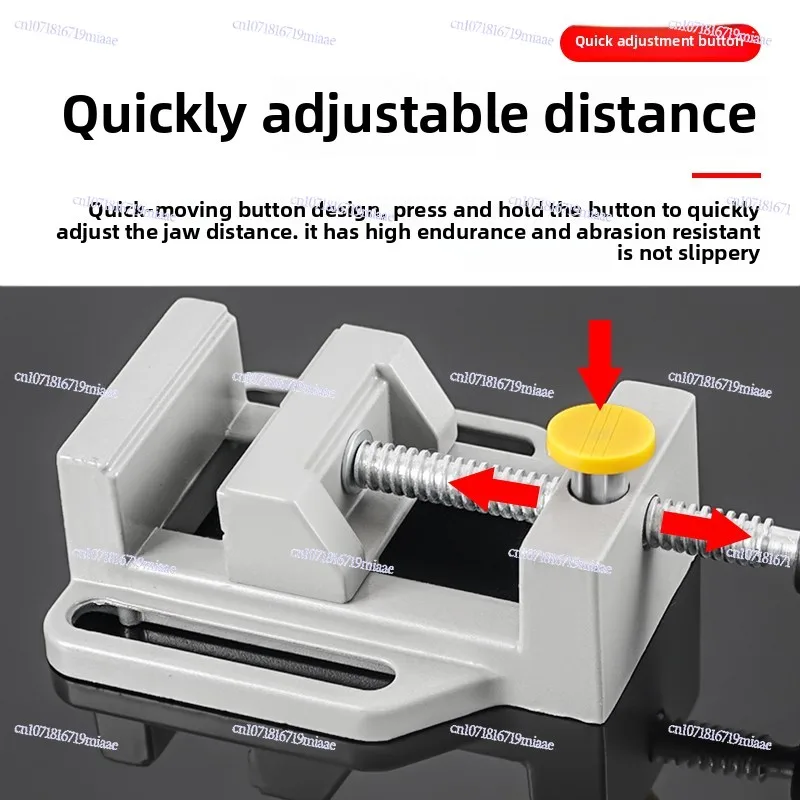 Aluminum Alloy Table Vice Flat Mouth Pliers Small Table Clamp Universal Table Pliers Workbench