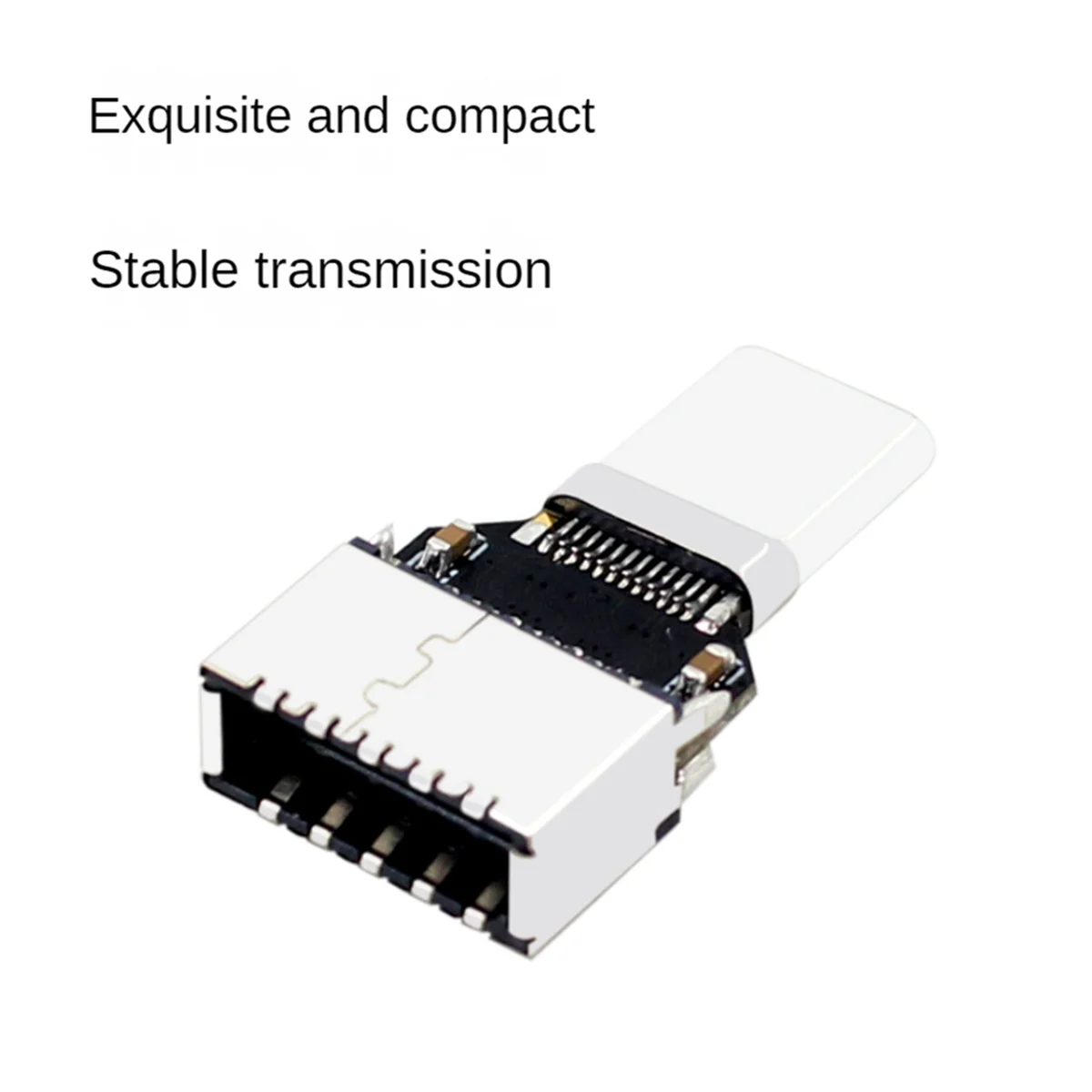 RISE USB3.2 Type-C ذكر إلى Type-E شاحن أنثي 20Gbps حافظة كمبيوتر محول أمامي من النوع E لتوسيع اللوحة الأم للكمبيوتر
