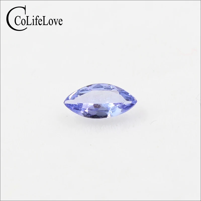 4mm * 8mm Marquise Cut Tanzanite Gemstone Vs Grade Real Natural Tanzanite Loose Gemstone for Engagement Ring Making