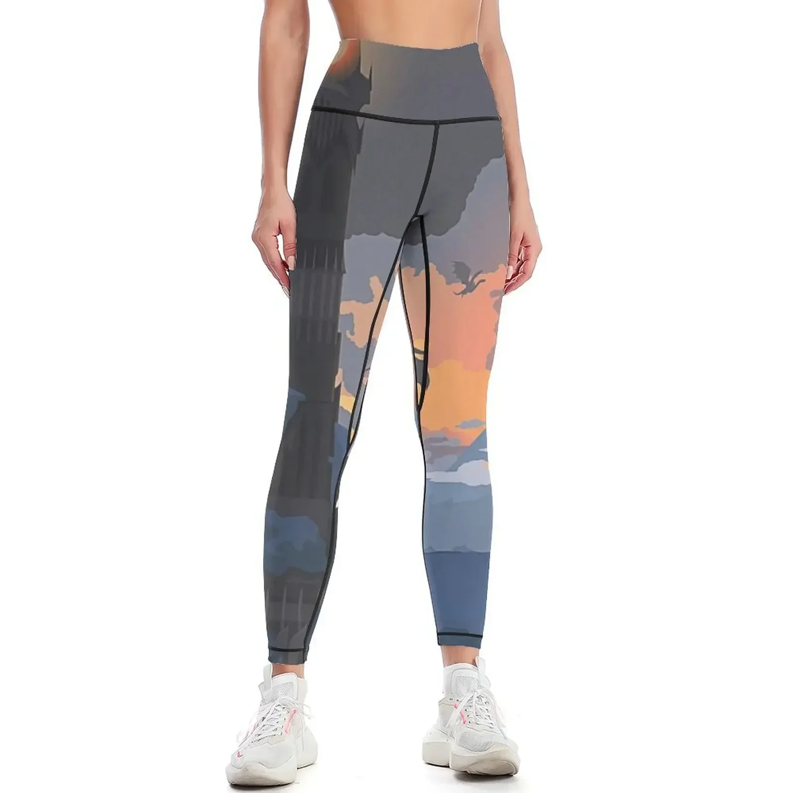 

barren wasterland Leggings Women sportwear active wear sports woman gym Women sports Womens Leggings
