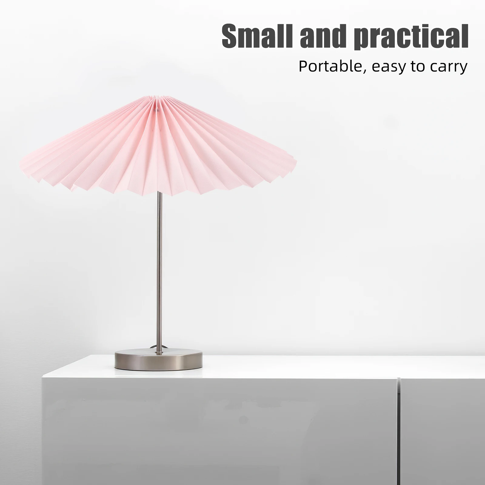 

Pleated Table Lampshade Covers Fabric for Floor Light Replacement Bedside Wrinkle Shades
