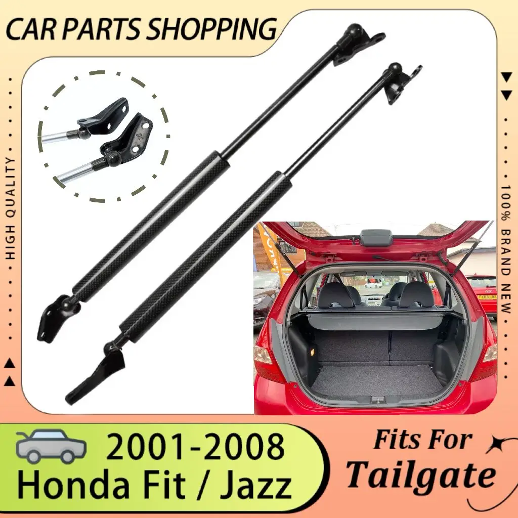 Trunk Lift Supports For Honda Jazz Honda Fit 2001-2008 Hatchback Tailgate Rear Boot Shock Struts Piston Rod Dampers 04741SAA010