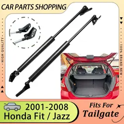 Supports de levage de coffre pour Honda Jazz Honda Fit 2001 – 2008, support de hayon, amortisseurs de coffre arrière, tige de Piston