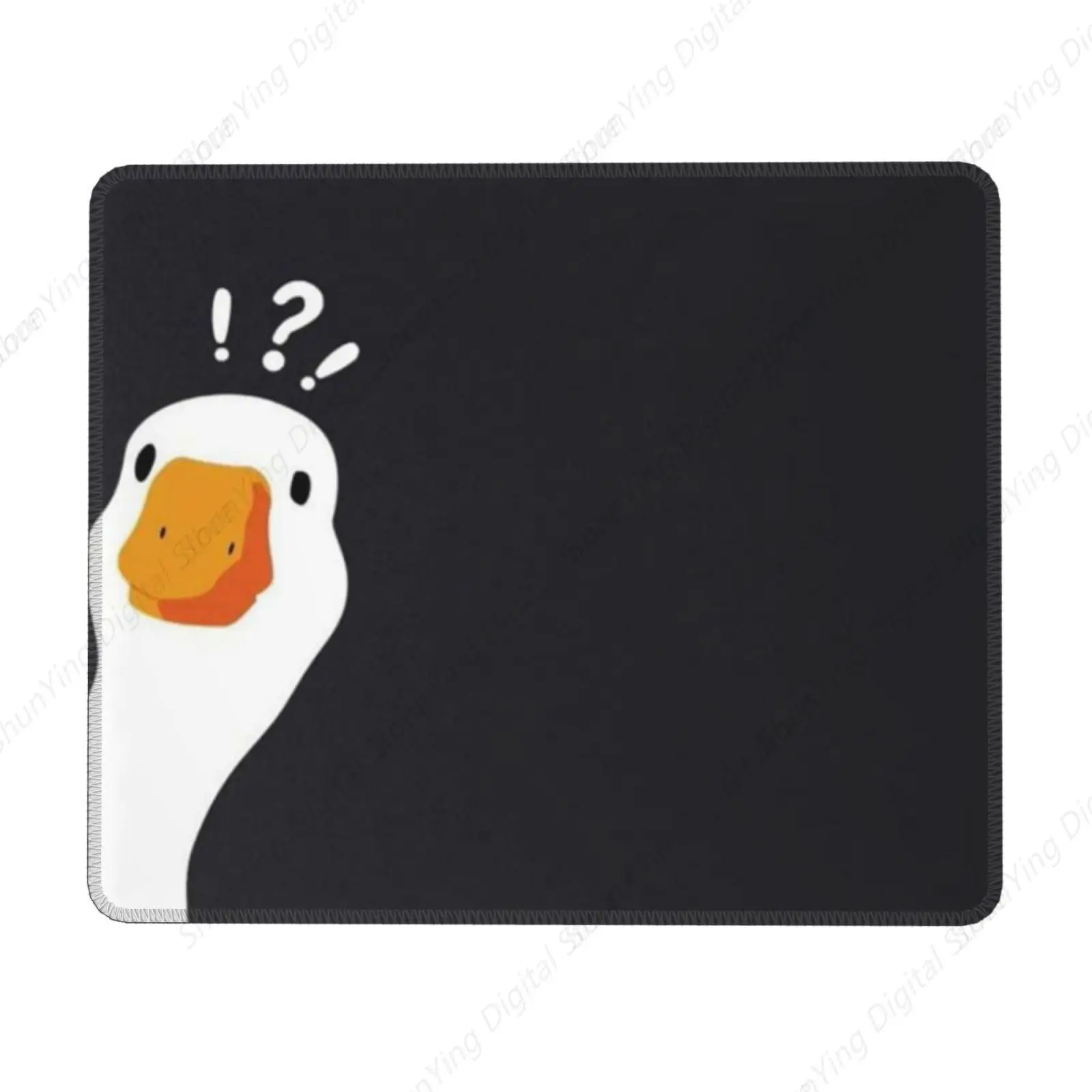 Goose Duck Gaming Mouse Pad Anti Slip Durable Rubber Mouse Pad Suitable For Laptops Computers And Offices 18*22cm