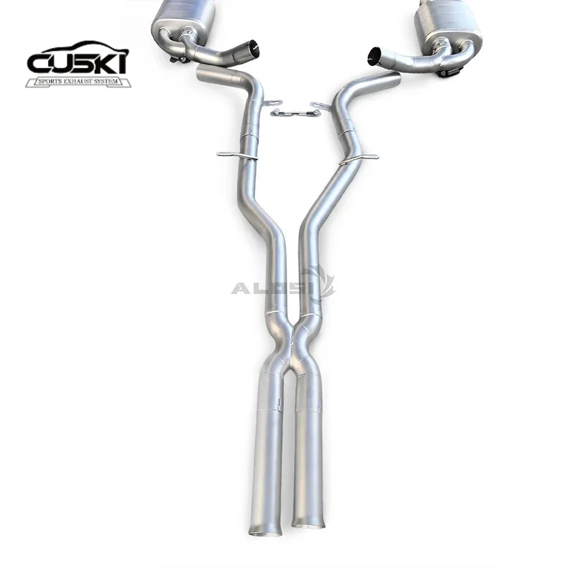 

High performance exhaust components suitable for Mercedes Benz CLS350 W218 3.5 2012-2018 stainless steel cat back exhaust downpi