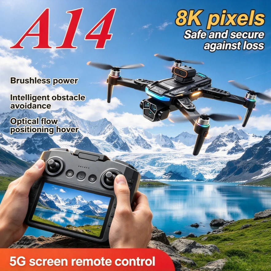 dron-gps-sin-escobillas-a14-original-con-camara-triple-8k-wifi-5g-fpv-flujo-optico-anticolision-plegable-uav-aereo-cuadricoptero-rc