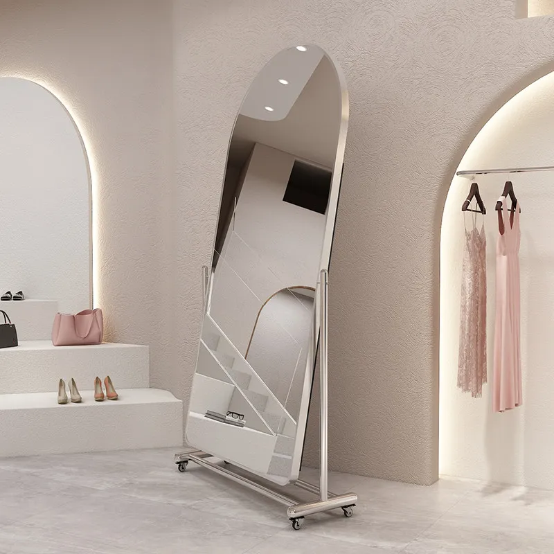 Big Luxury Mirror Decoration Modern Standing Full Body Aesthetic Nordic Funky Mirror Vanity Modern Espelhos Home Decorations
