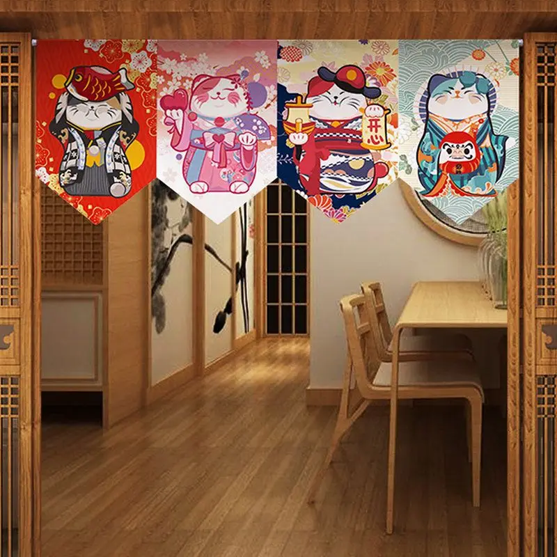 VIKAMA Christmas Triangle Flag Cartoon Santa Gift Xmas Tree Snow Globe Print Pennant Banner For Home Party Window Decor
