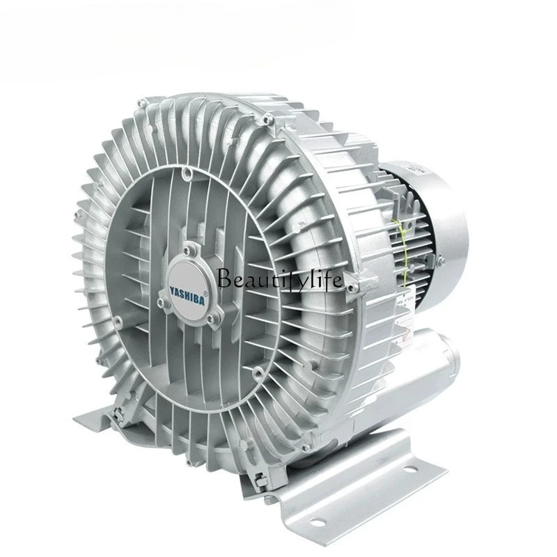 *High Pressure Vortex Fan Turbo Air Pump Industrial Centrifugal Blower High Power Fish Pond Oxygen Blower