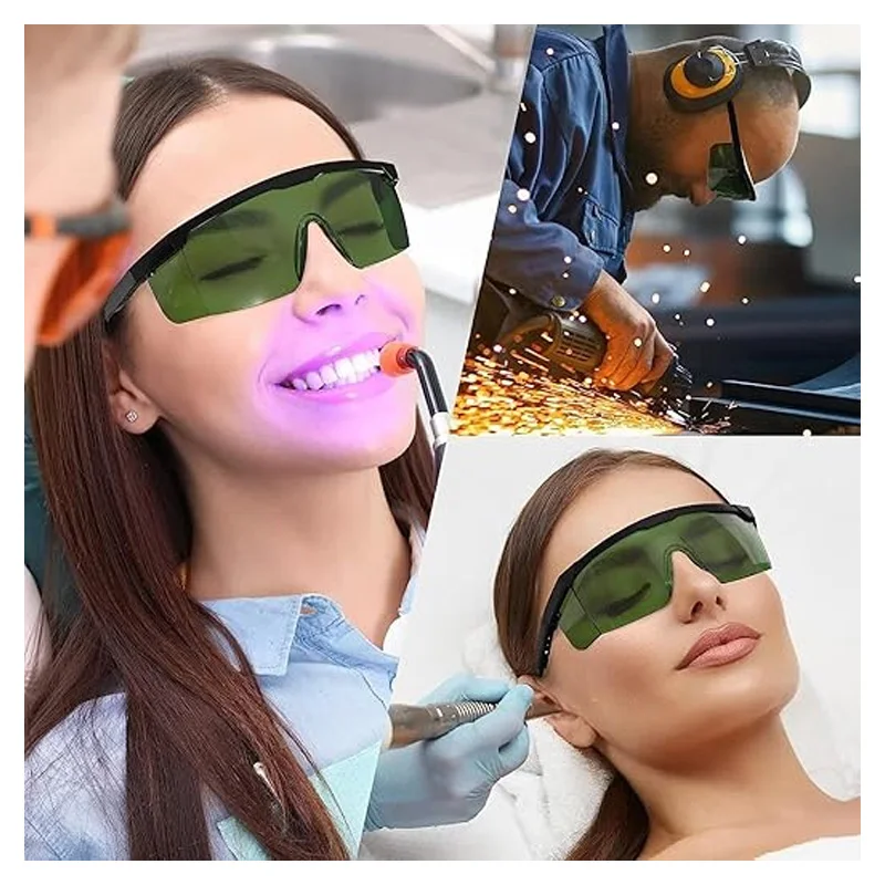 Laser Protection Goggles 200-2000nm Laser Goggles Safety Glasses Light Eye Protection for Laser Welding Machine OPT/IPL Beauty