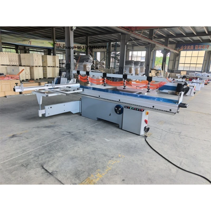 Industrial Grade  Panel Saw Automatic Wood Cutting Machine Double Saw Blade Anti-Chipping for Plywood MDF