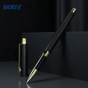 Матовая черная шариковая ручка, металлическая Фотографическая фоторучка, принадлежности для ручек