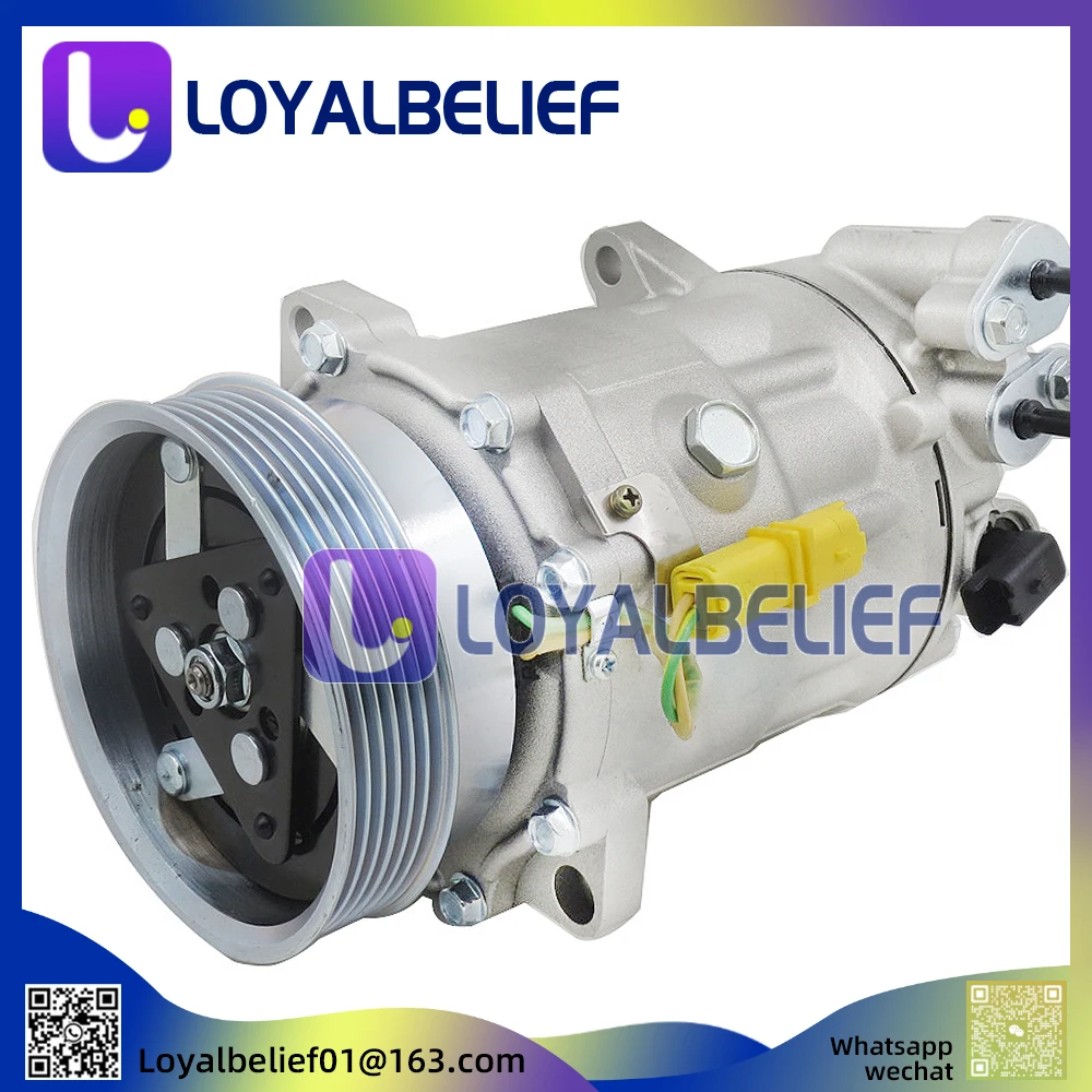 FOR Auto For AC Air Conditioning Compressor For PEUGEOT 607 Saloon (9D, 9U) (2000/01 - /) 9670022480 9671824180 9648138780