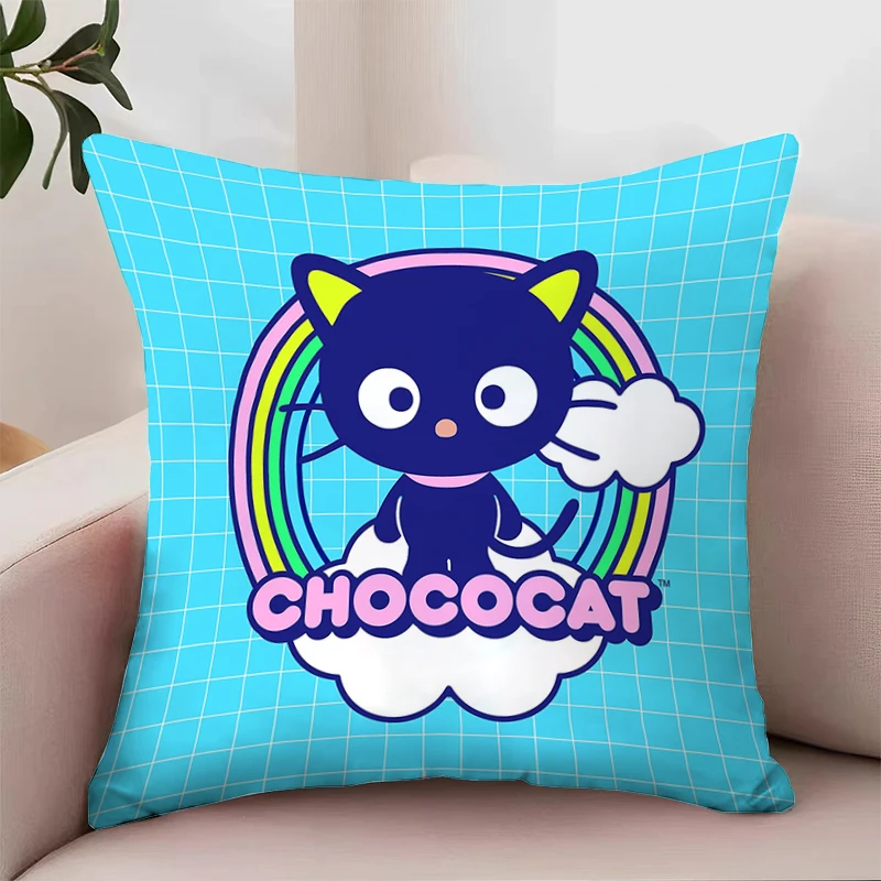 Cute Chococats Cushion Covers for Decorative Cushions Cover for Living Room Cushions Pillow Cover 45x45 Pillowcase 40x40 Cases