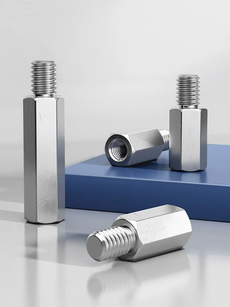 M2 to M6 304 Stainless Hex Male Female Standoff Single Head Threaded Pillar Industrial Control Board Isolation Spacer Screw