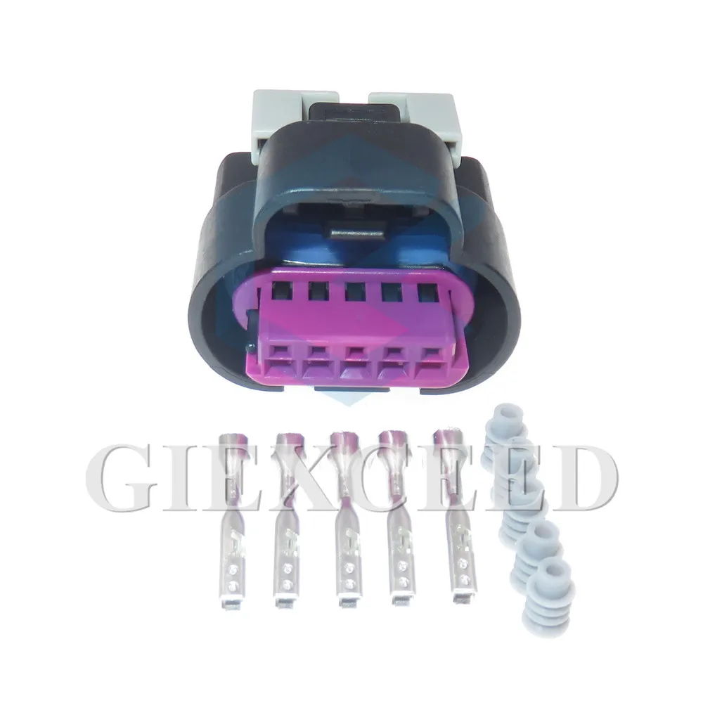 2 Sets 5 Pin 15305554 15306113 LS2 GTO Mass Air Flow Connector MAF Meter Plug AC Assembly Socket For 2JZ-GTE Toyota Lexus