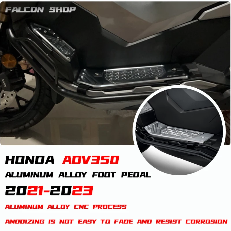 

Подходит для Honda ADV350 модифицированная педаль из алюминиевого сплава ADV 350 2021 2022 2023, педаль водителя