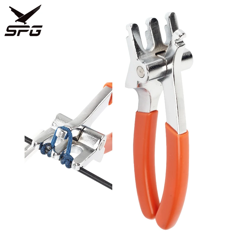 Archery Pliers Repire Tool Vise Coumpound Recurve Bow and Arrows D Loop Buckle String Factory Outlet Accessories