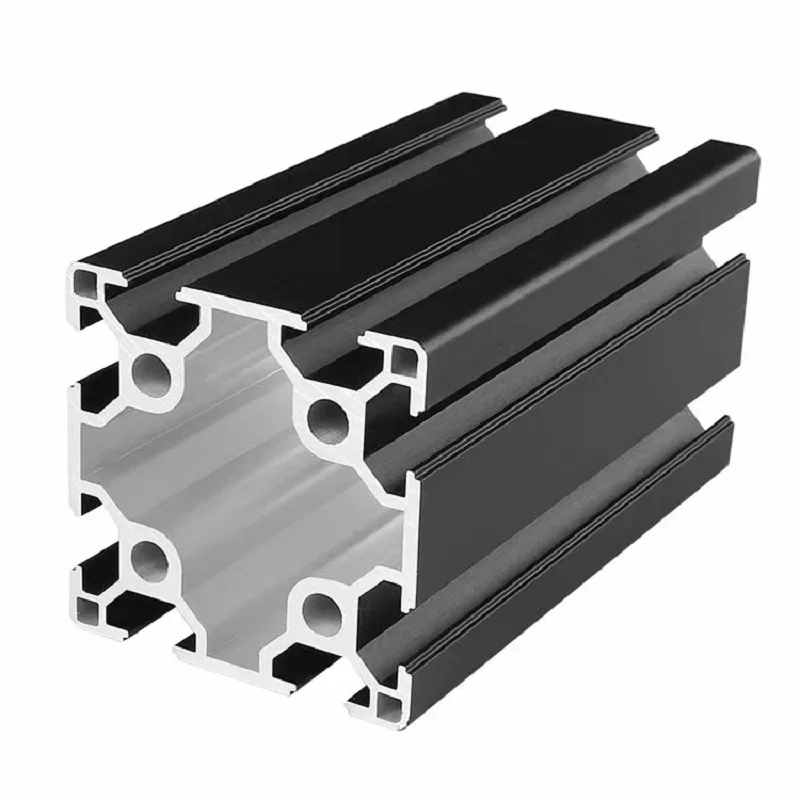 1PCS Double Slot 6060 T-Slot Aluminum Extrusions 60x60mm Anodization Aluminum Profile Frame for CNC Laser Engraving Machine