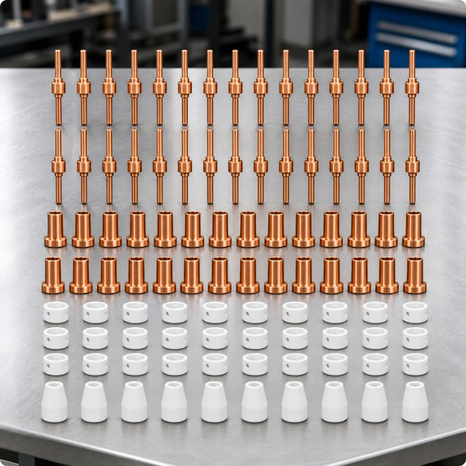 100 Pieces Replacement Parts Kit Compatible for Metalworking Workshop Operators