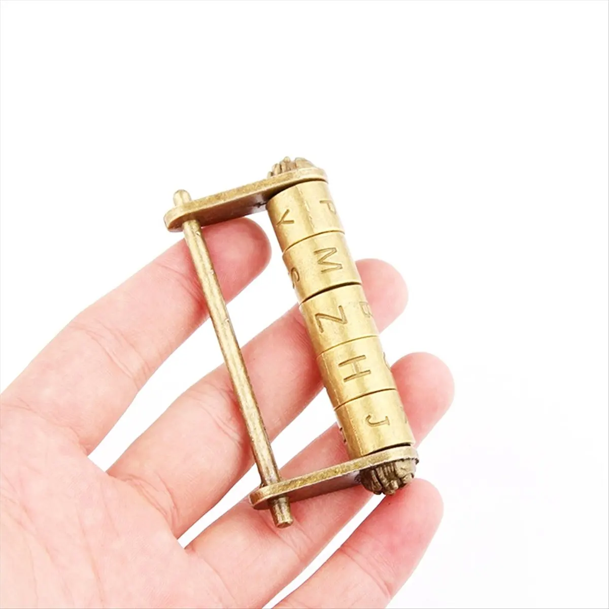 2026 Trend Vintage Combination Lock Alphabet Combination Lock Jewelry Box Padlock Suitable for Wooden Suitcase Drawer