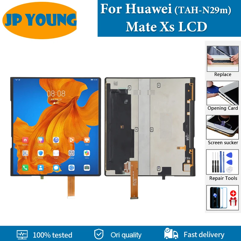 8.0 "AMOLED wewnętrzny ekran dotykowy dla Huawei Mate Xs wyświetlacz LCD cyfrowy zestaw dla Huawei MateXs wyświetlacz TAH-N29m LCD zastąpić