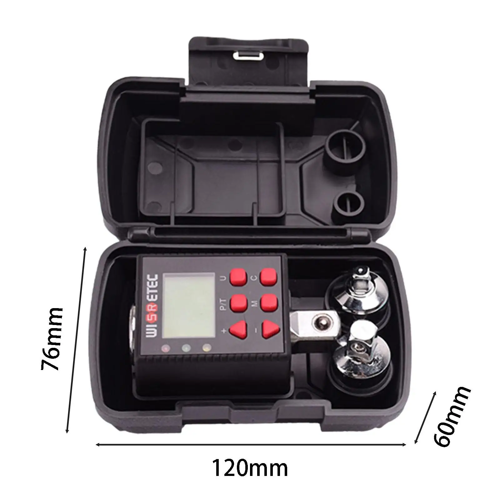 자전거 자전거 DIY용 1/2" 디지털 토크 어댑터 도구 디지털 토크 미터