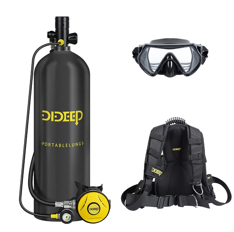 Certified 4L 40-60 Minute High Pressure Aluminum Scuba Tank Diving Equipment for Swimming Underwater Diving Accessories