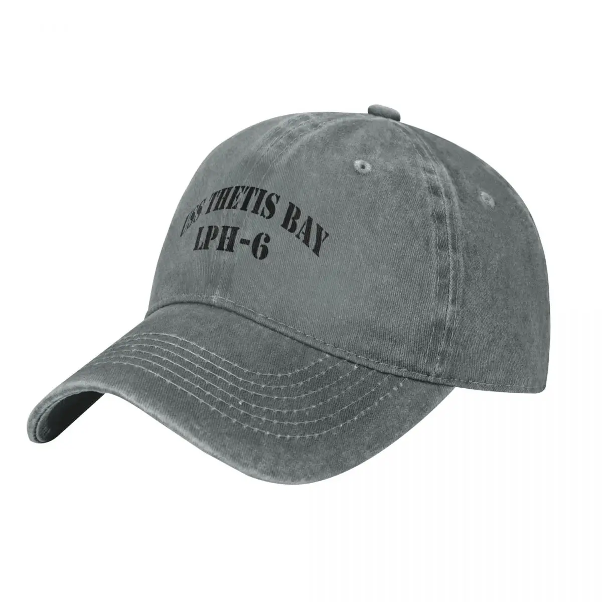 USS THETIS BAY (LPH-6) SHIP'S STORE Baseball Cap foam party Hat Vintage Military Tactical Cap Snap Back Hat Women's Beach Men's