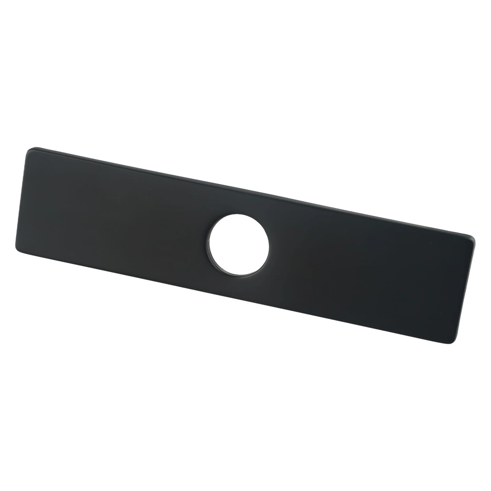 Sink Tap Cover Faucet Plate Hole Cover Deck Plate Design Sleek And Modern Design Square Shape Stainless Steel Material