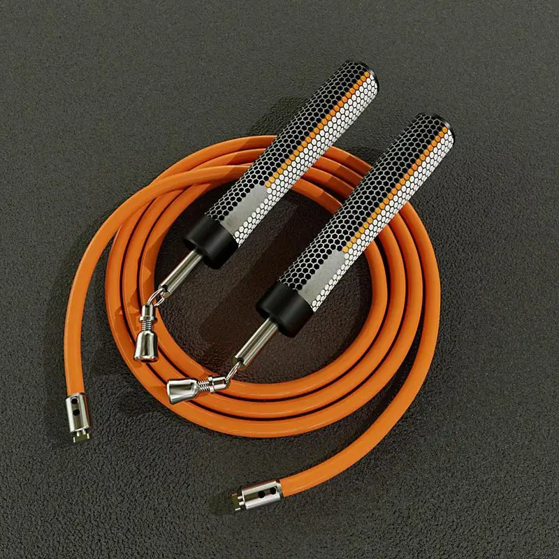 Weighted Skipping Rope Fitness 3 Rope Buckle Jump Rope Weight Bearing Steel Wire Skipping Rope For Fitness Lose Weight Equipment