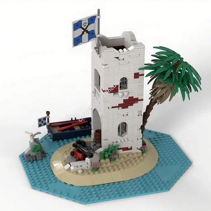 1857pcs MOC Sabre Island Remastered Pirates Building Block Christmas Gift Inquiry-based learning courses Hands