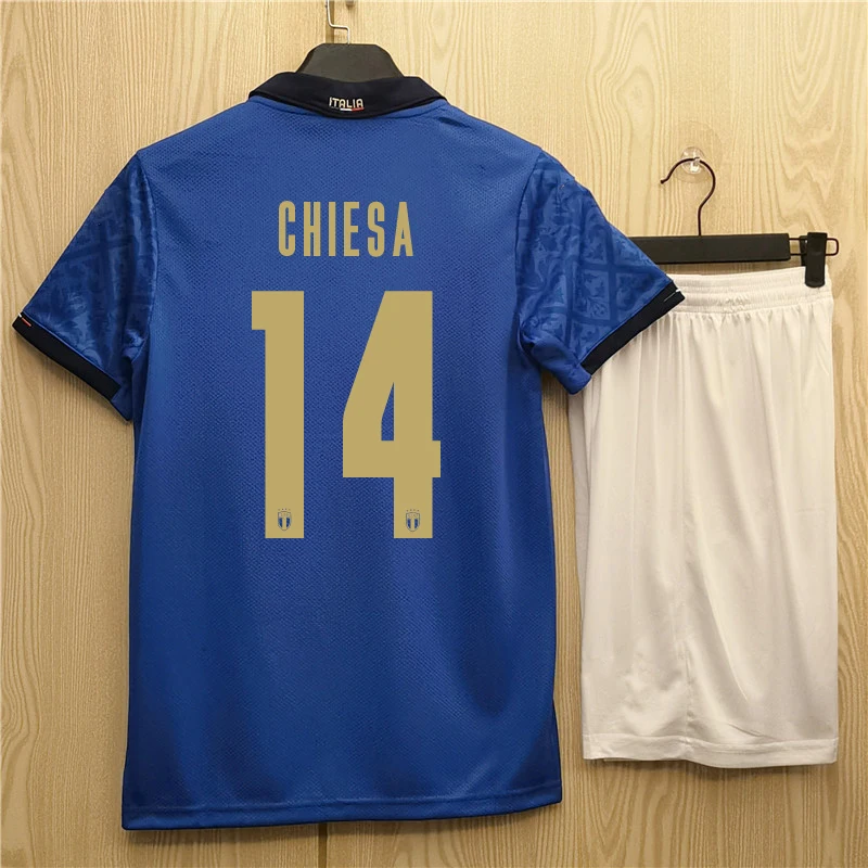 New European Cup Italian Jersey Kisesa Virati Home Second Away Team Uniform Adult Soccer Uniform