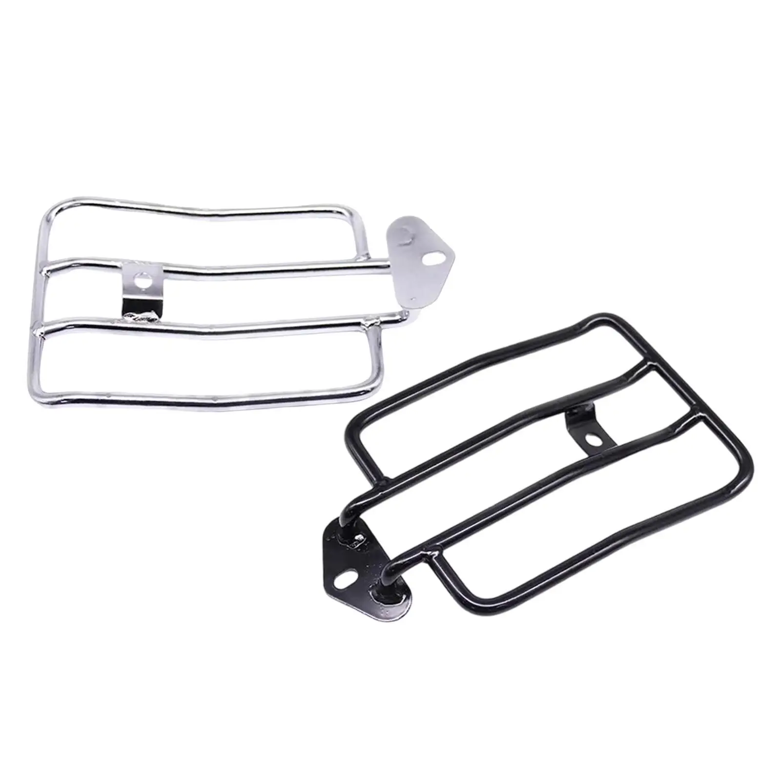 

Motorcycle Rear Mounting Rack Metal Detachable Luggage Holder Premium Universal Storage for Sportsters 48 883 1200