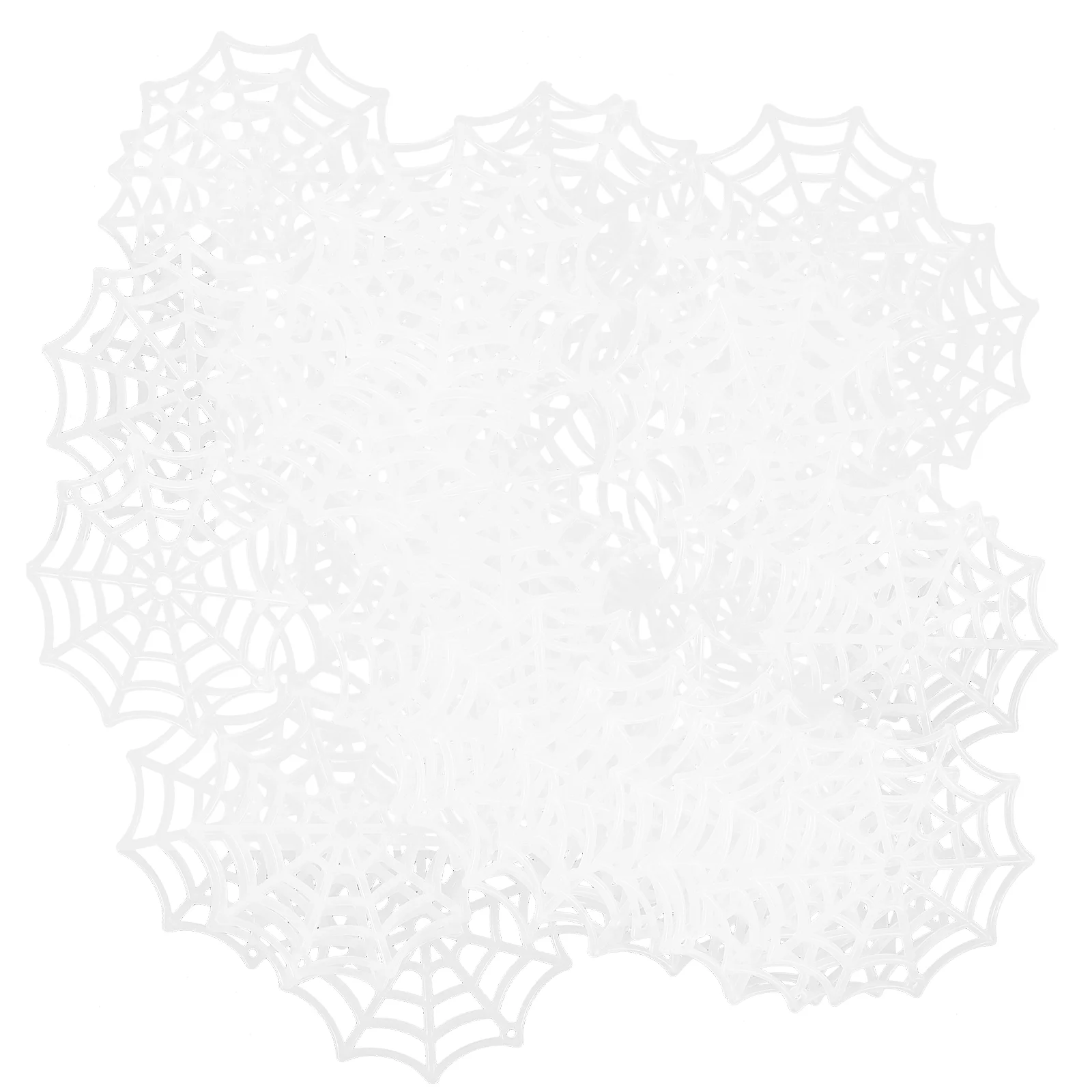 

Halloween Plastic Spider Web Cobweb Decorations Festive Supplies Party Favors Accessories