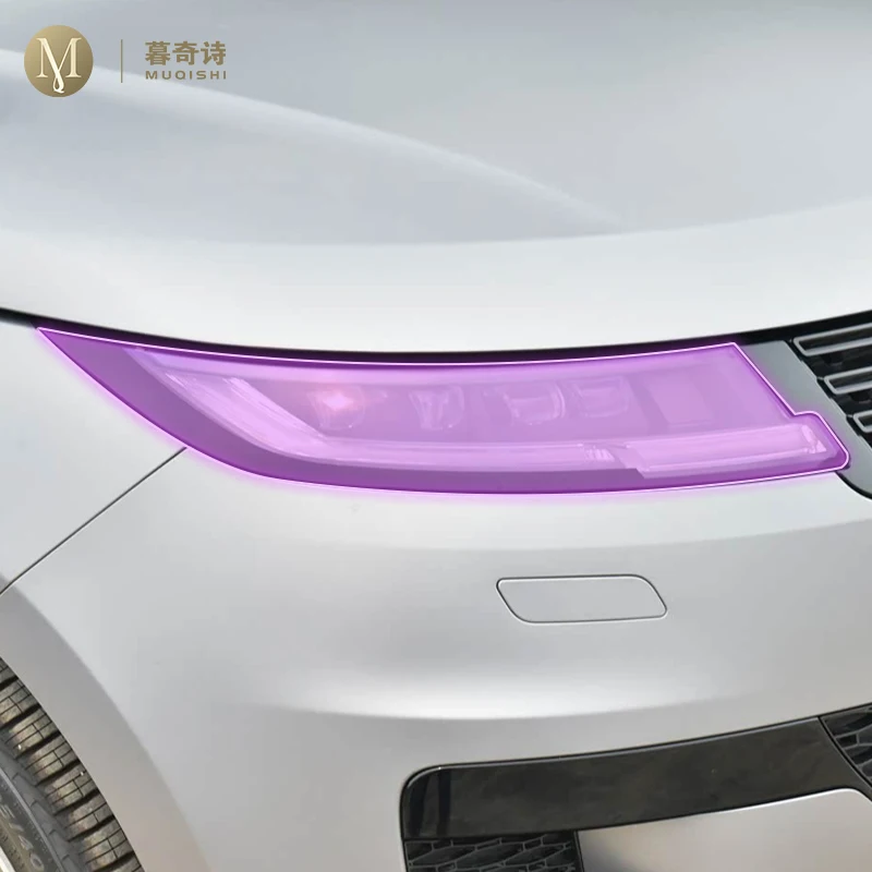 

MUQSHI pre cut car headlight scratch resistant PPF/TPU protective film transparent film For Landrover Range Rover Sport 24-2025