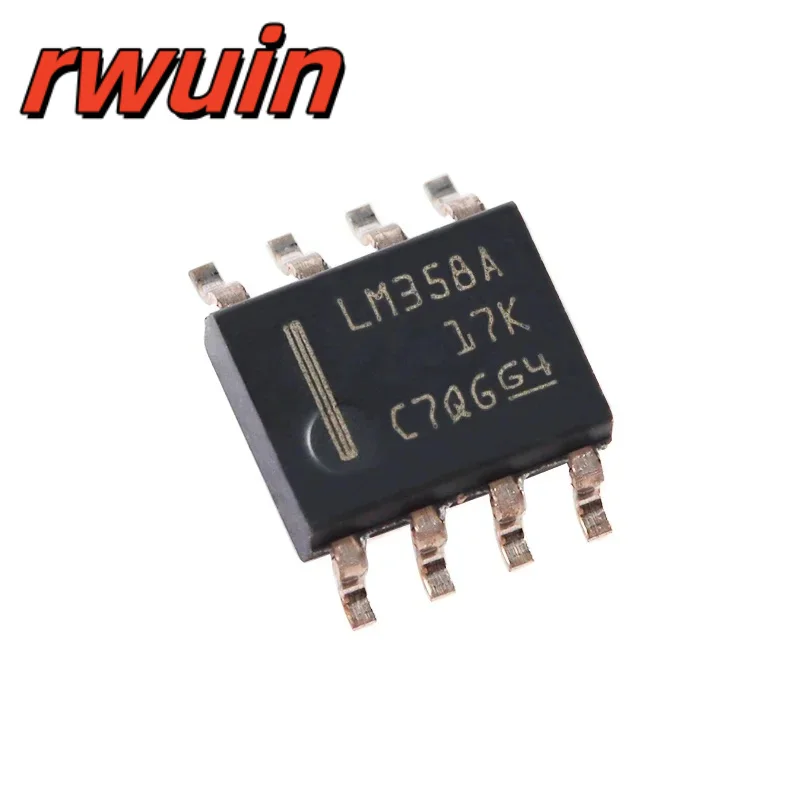 10pcs LM358ADR SOIC-8 LM358 LM358A Dual-channel Standard Operational Amplifier Chip SMD IC TLV9062IDDFR LM358BIDR LM2904BIDR